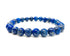 Lapis Lazuli Beaded Crystal Bracelet